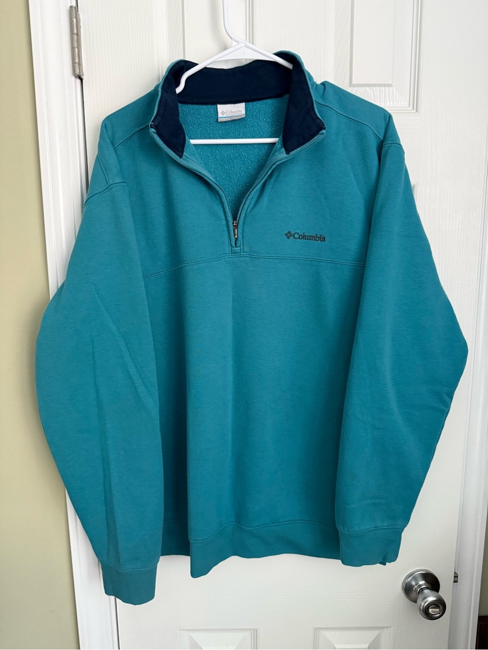Columbia Quarter Zip Up Sweater